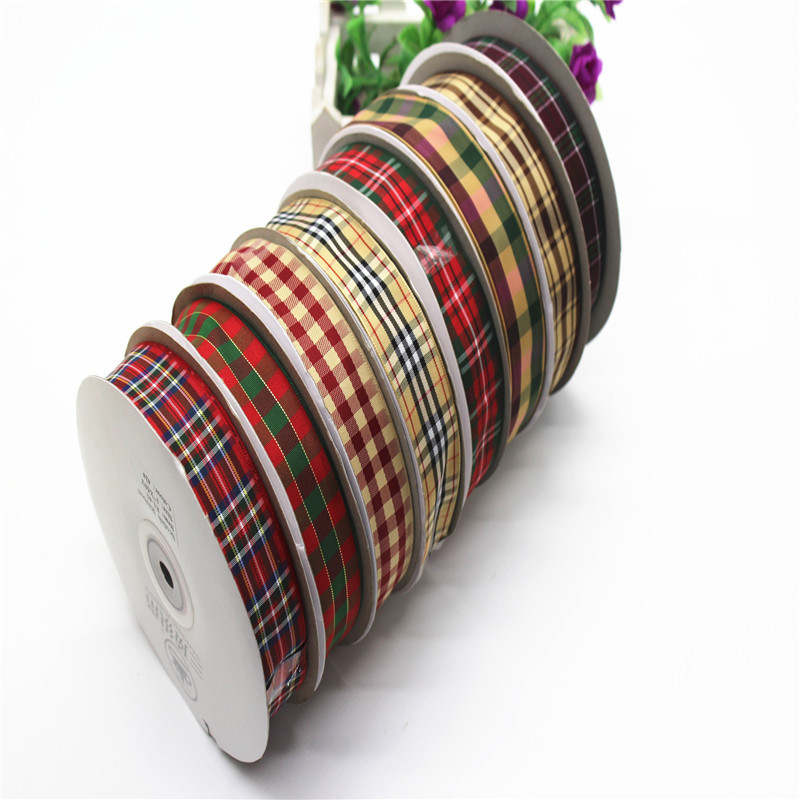 三顶彩条纹印花带布艺蝴蝶结手工发饰配件丝带彩带礼盒包装织带