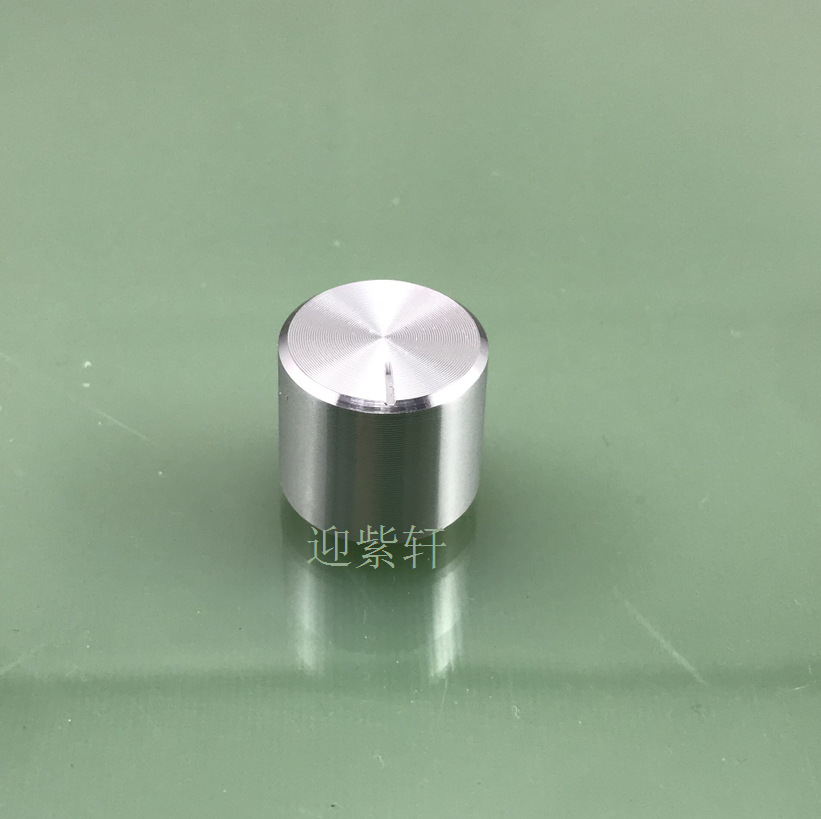 银色高光铝合金旋钮直径19mm高度17mm现货