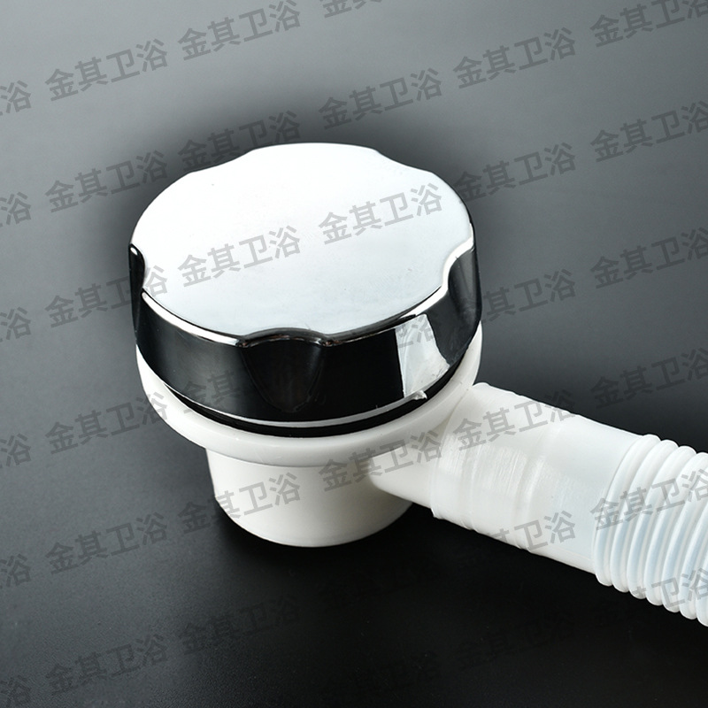 Plástico bañera escurridor ingeniería bañera tubo de drenaje