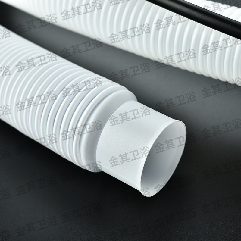 Plástico bañera escurridor ingeniería bañera tubo de drenaje