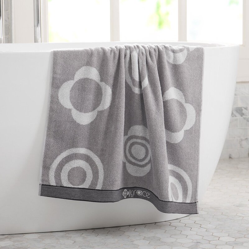 Jie Liya Bath Towel Cotton Soft Absorbent Cotton Bath Towel Embroidered logo Jie Liya 8046