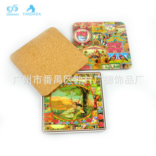 Guangzhou Factory Supply Mdf Coasters Creative Puzzle Coasters Set Coasters Gift Coasters Customization