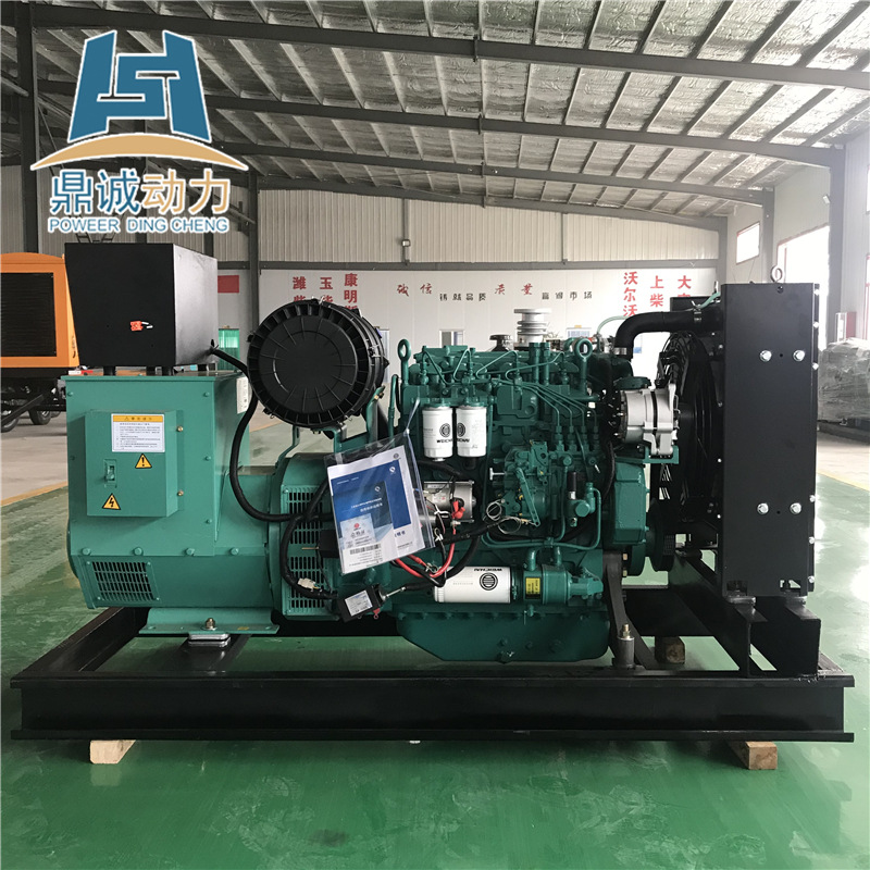 潍柴50千瓦柴油发电机组 全铜自启动发电机组 备用发电设备柴油机