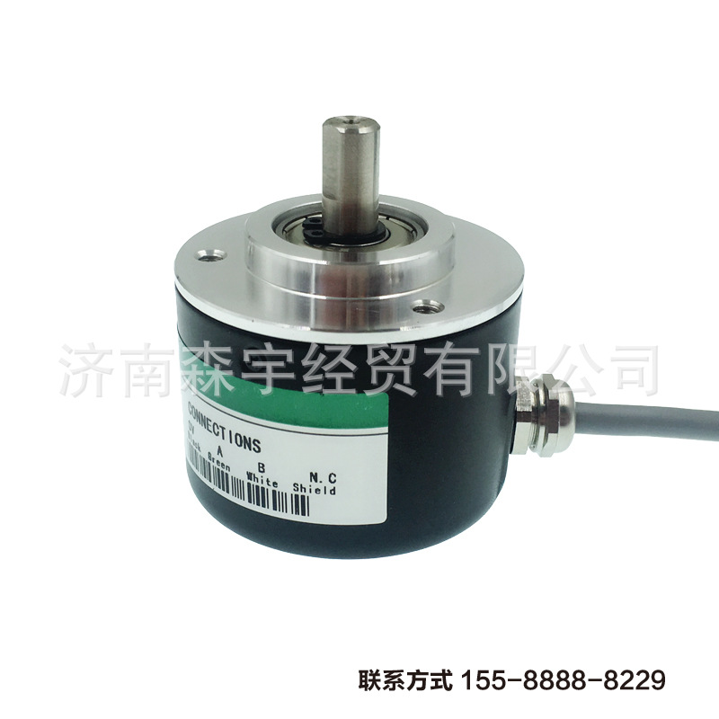 8mm大扭力增量式光电旋转编码器GES08 2000脉冲线 ABZ三相5-24V