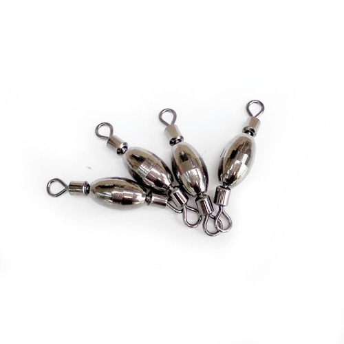 Copper sinker swivel weight ring eight-character double-eared copper hammer swivel lead sinker fishing gear eight-character lead wholesale