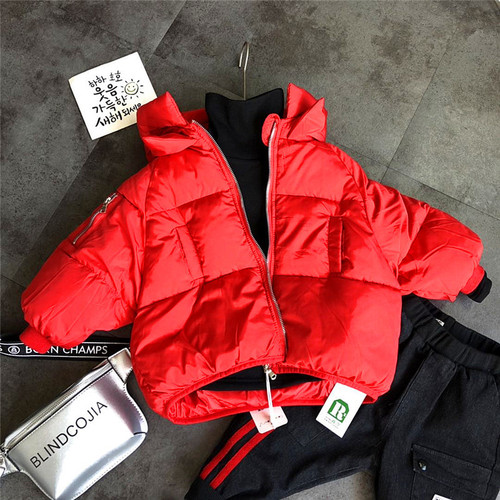 Children's clothing direct sales, children's winter ultra-thick bread-style cotton puffer jacket, cotton clothing, children's clothing wholesale 8963