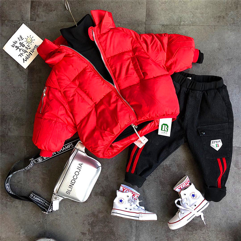 Children's clothing direct sales, children's winter ultra-thick bread-style cotton puffer jacket, cotton clothing, children's clothing wholesale 8963