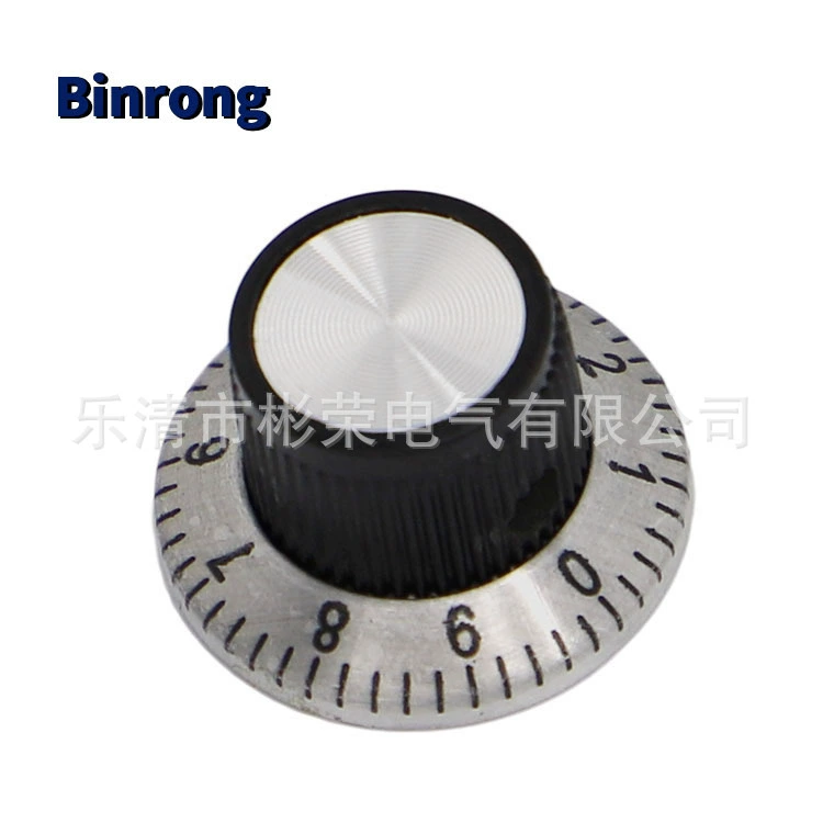 C-3 24 мм ручка из алюминиевого сплава, потенциометр, шкала, вращающаяся крышка, ручка, цифровая ручка