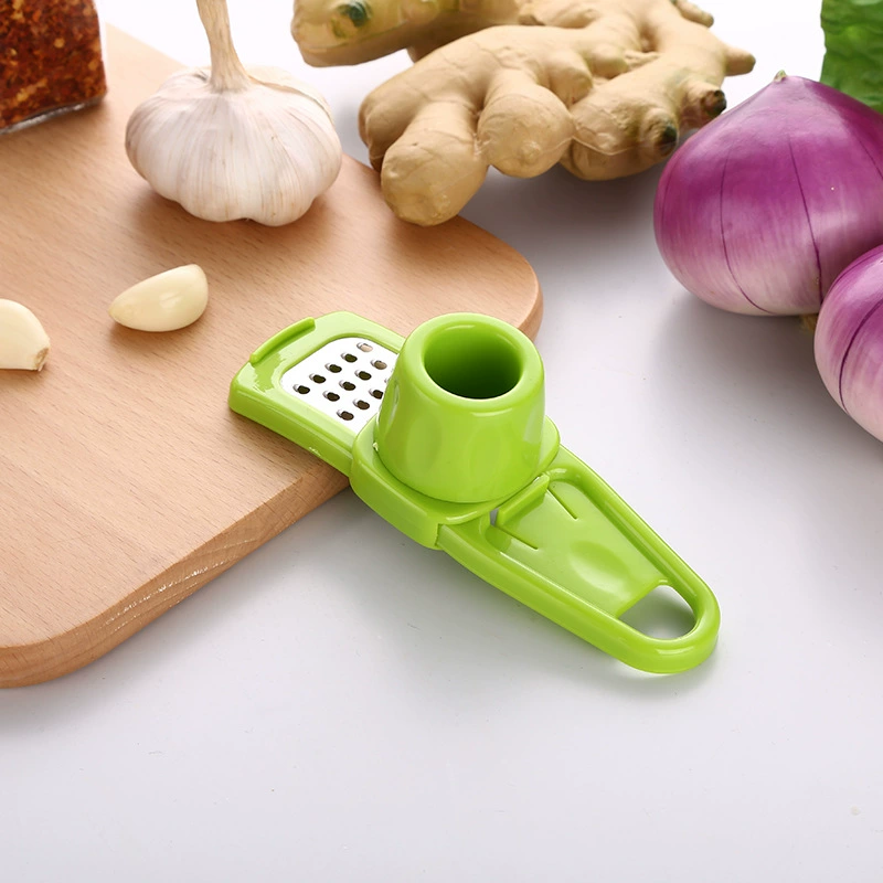 Multifunctional Garlic Grinder, ABS/PP Body with 410 Stainless Steel Blade, Compact