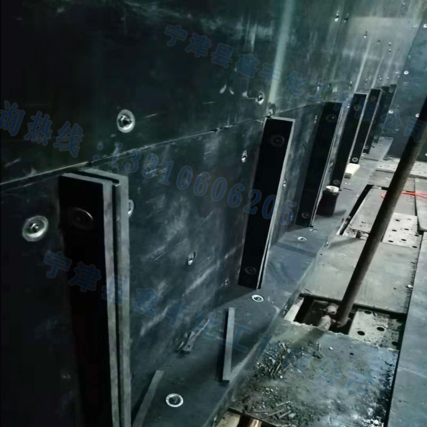 黑色蓝色尼龙衬板 尼龙PA6板 溜槽料仓衬板 尼龙煤仓衬板