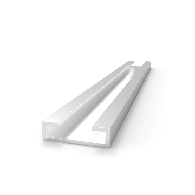 U型铝型材卡槽 铝合金凹槽铝合金装饰条可定 制 产地货源天津佰亿