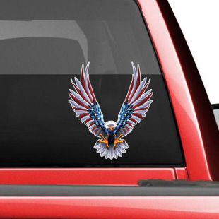 Wholesale American Eagle Reflective Personality Car Sticker American Eagle Sticker Eagle Body Decoration Decal R-118
