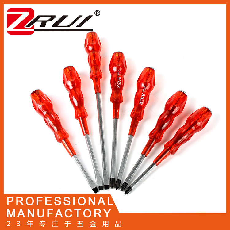 Destornillador magnético fuerte impacto de alta dureza destornillador de línea cruzada herramienta de reparación de maquinaria industrial destornillador