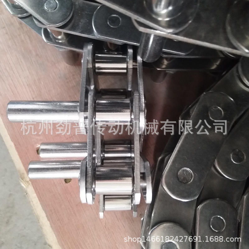 生产批发C2050SS双节距加长销不锈钢输送链条加工生产