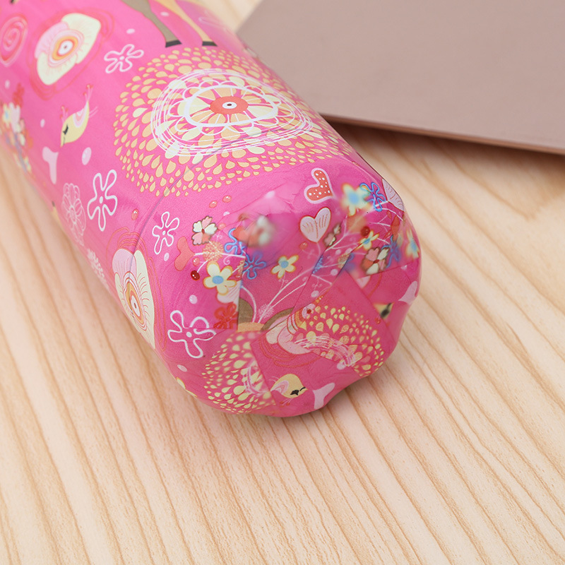 Nuevo 304 termo de acero inoxidable taza de dibujos animados ciervos botella de Coca-cola deportes al aire libre taza de agua termo botella de suministro al por mayor