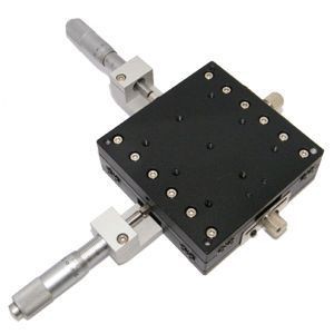 XY轴90*90 LY90-C 交叉滚子导轨微调平台 LY90-CM位移平台 微调架