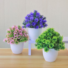 仿真花套装客厅迷你摆件家居装饰塑料花艺茶几餐桌小盆景花卉盆栽