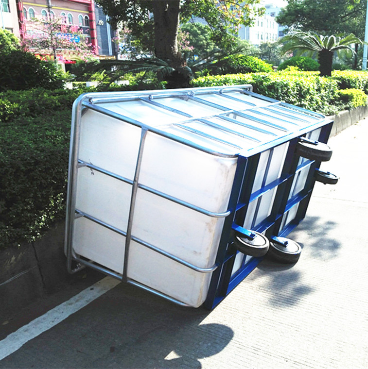 全新耐用不勾丝pe方箱推布车/镀锌管焊制牛筋印染箱落布车