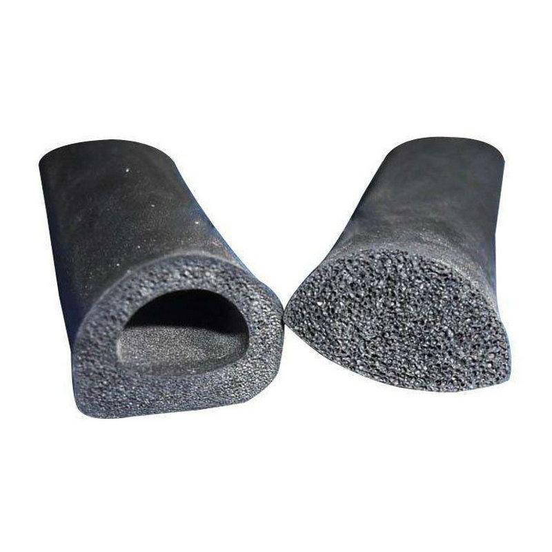 大量批发 D型发泡橡胶条 合成发泡密封条 三元乙丙密封条 发泡条