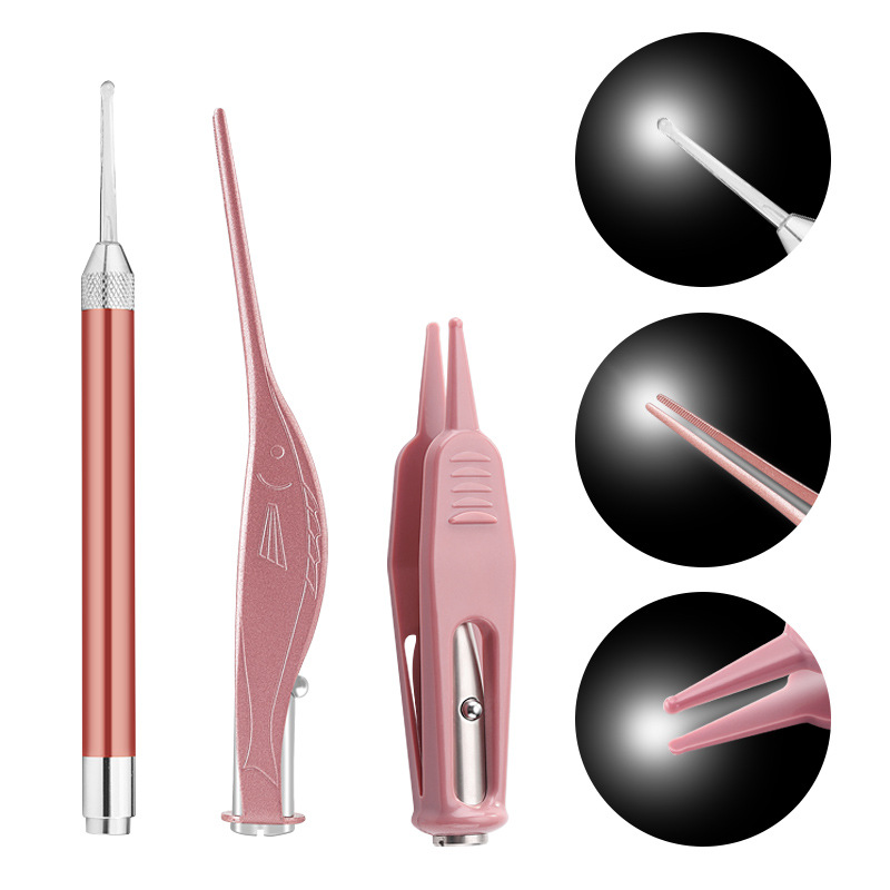 Children's glowing ear picking for ears