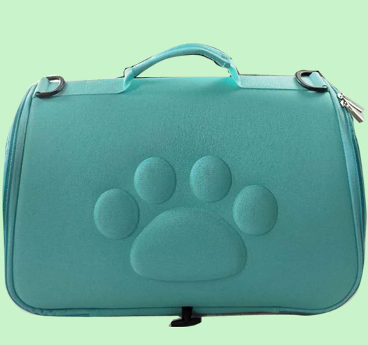 Fábrica al por mayor de almacenamiento portátil suministros para mascotas Bolsa de espacio transpirable bolsa de gato bolsa de perro EVA bolsa de salida para mascotas