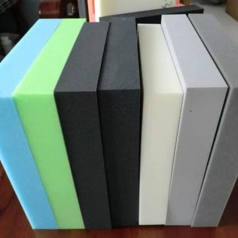 厂家大量直供各种高低密度出口标准pu沙发垫 床垫防火原生海绵