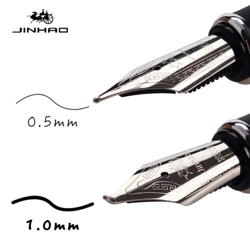 Jinhao/jinhaoX750 pen student calligraphy practice pen colorful metal signature ball pen