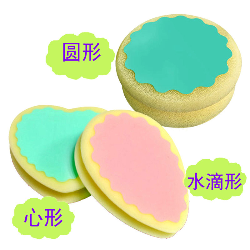 Fábrica en stock japonés al por mayor de los hombres y las mujeres esponja depilación física esponja tres formas