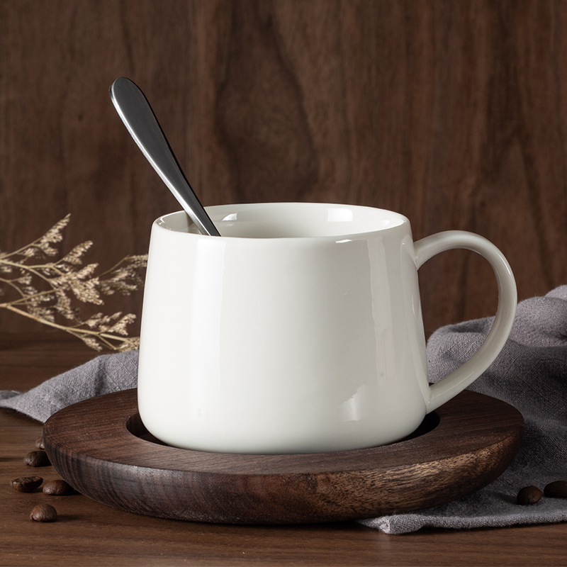 Tazas de cerámica originales tazas de café creativas tazas de agua con tazas de nuez grabadas logotipo