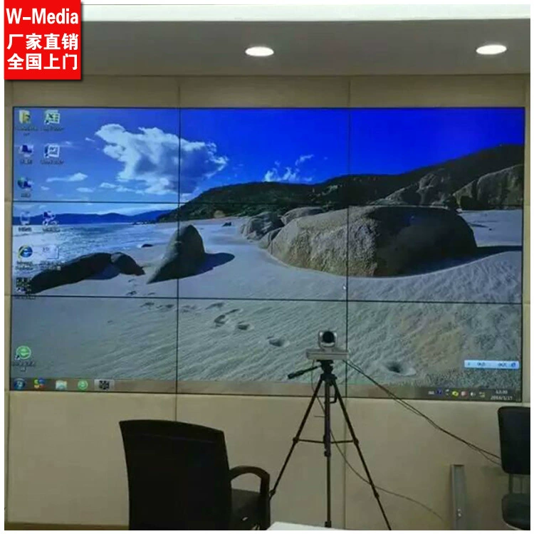 Surveillance meeting LCD stitching screen bar Catering Hotel Live Display Large Screen 46-49-55-inch Spot