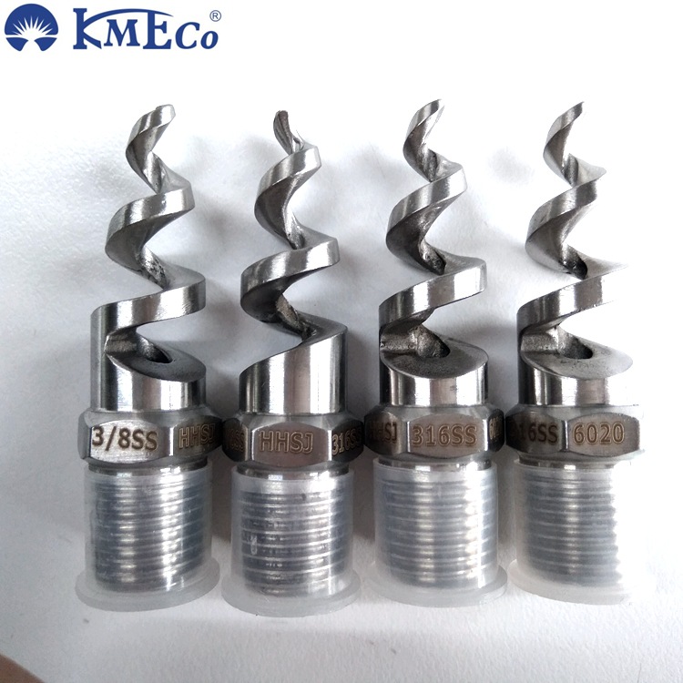 KMECO斯铂润螺旋喷嘴 喷淋塔HHSJ喷嘴不锈钢螺旋喷头