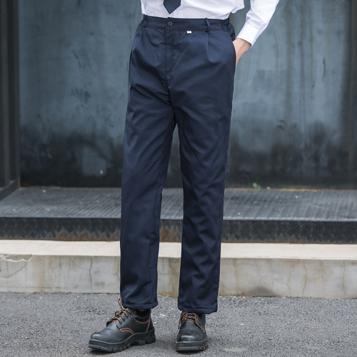 Winter work clothes, cold-proof and warm labor protection pants, cold-proof labor protection clothing, factory workshop security cotton pants bottoms