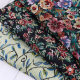 Manufacturer's Ready Stock Plain 210g Polyester-Cotton Ethnic Style Yarn-Dyed Jacquard Fabric Clothing Home Textile Luggage Sofa Cloth