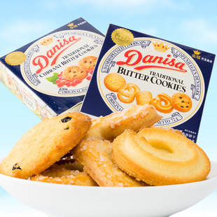 Индонезия импортировала закуски Crown Citrus Danish Cechi Biscuits 72G Благодать Импортированное Случайное пищевое печенье