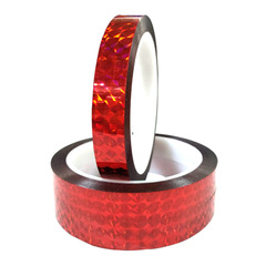 彩色紅色鐳射激光膠帶禮品盒婚慶DIY手工裝飾工廠家直銷批發