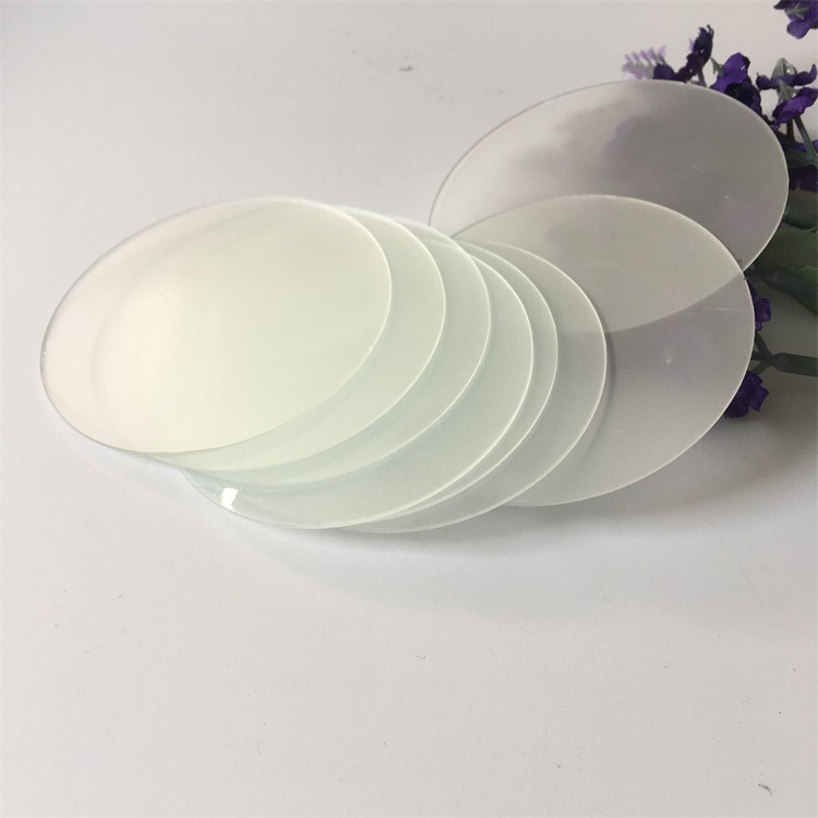 厂家长期供应 手电筒玻璃镜片 圆形钢化玻璃加工