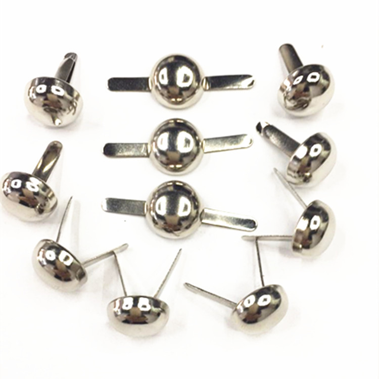 供应各种 蘑菇面脚钉 铁10厘两脚钉  规格齐全  质量可靠