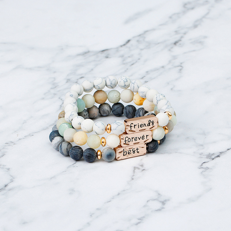 Europe and the United States cross-border new hot-selling good friends forever best friend bracelet student accessories