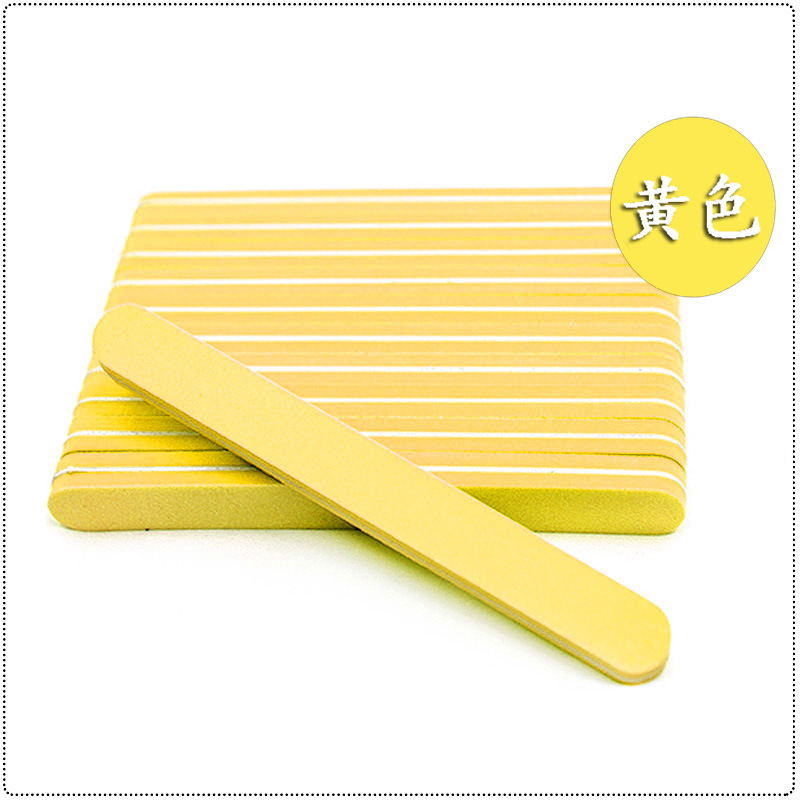 Lima de uñas Archivo de pulido lavado de esponja frotar