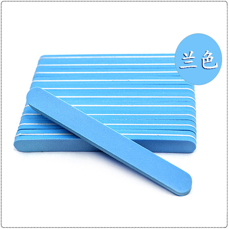 Lima de uñas Archivo de pulido lavado de esponja frotar