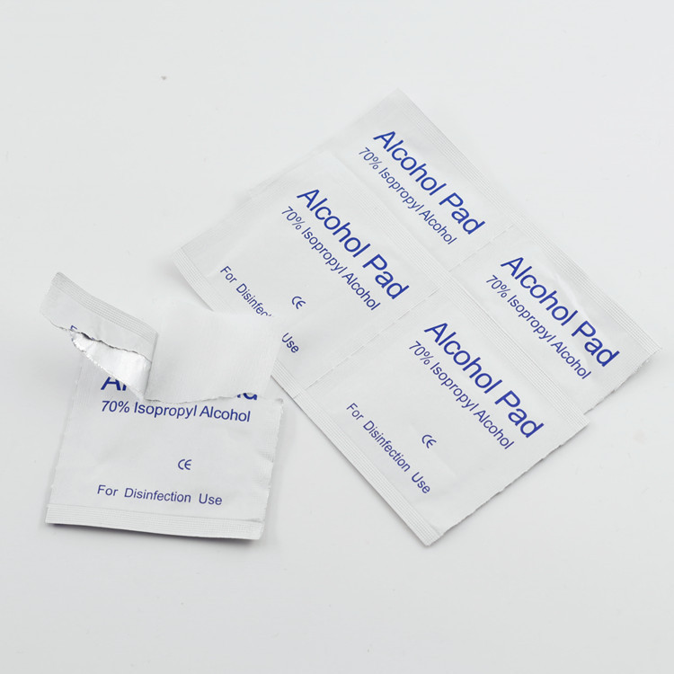 Alcohol disinfection piece ear stud earrings ear pin jewelry disposable disinfection piece alcohol cotton piece