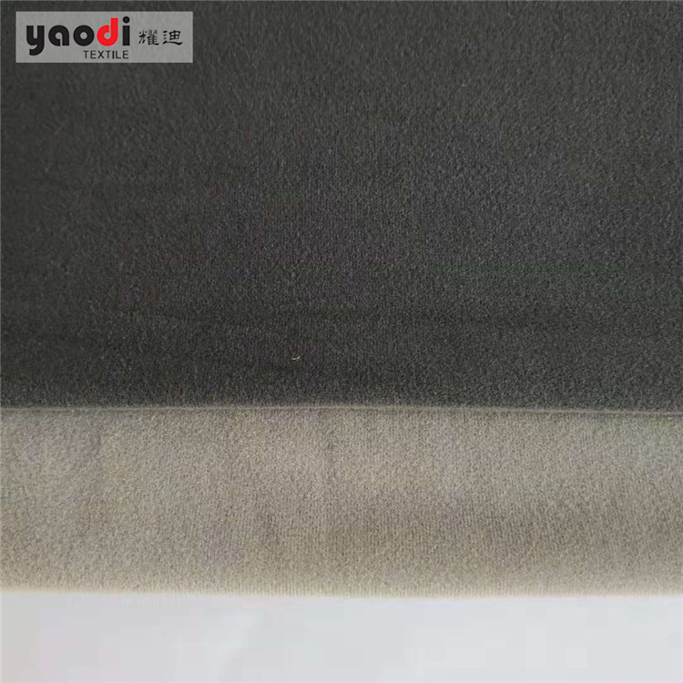 纱线阻燃经编 阻燃经编密丝绒批发经编拉毛布