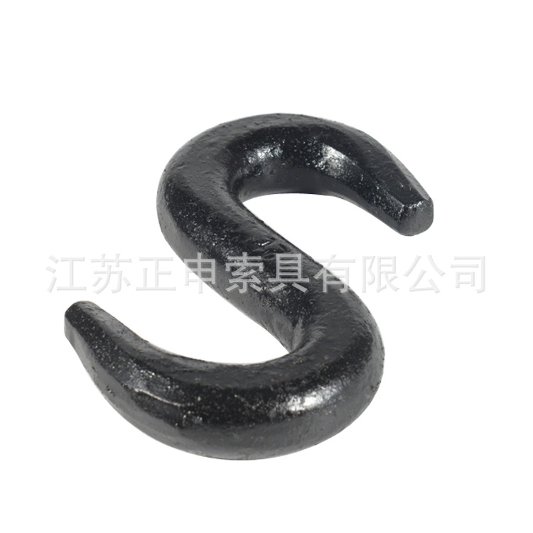 S钩 环眼舌片羊角钩  合金钢大眼货钩  起重吊钩