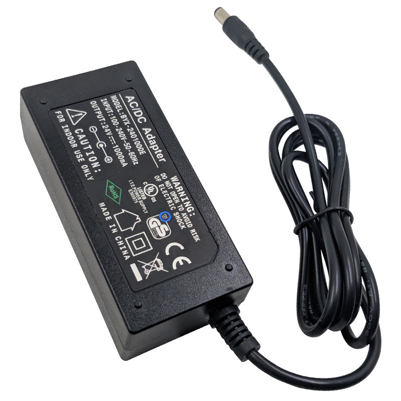 UL CE认证24V1A按摩健身器材/电源适配器安规/美容仪器开关电源