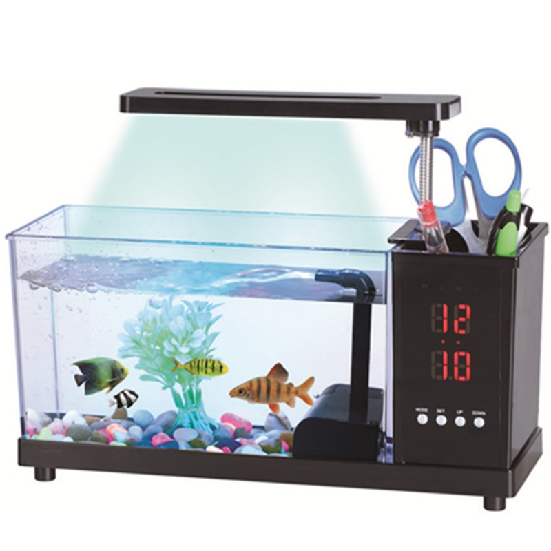 (Wholesale), acrylic small creative plastic aquarium