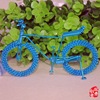 Bike, souvenir, aluminum wire, car model handmade, minifigure