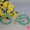 Bike, souvenir, aluminum wire, car model handmade, minifigure