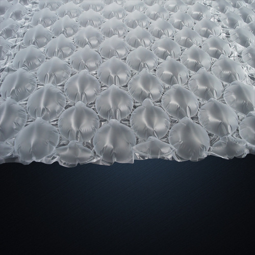 Large bubble gourd film inflatable air cushion film shockproof logistics packaging filler small bubble gourd ball tearable bubble film