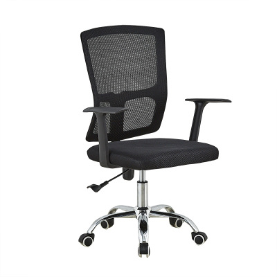 Silla de oficina del fabricante, silla de oficina, silla de personal con malla transpirable, silla giratoria reclinable cómoda y moderna para uso doméstico.