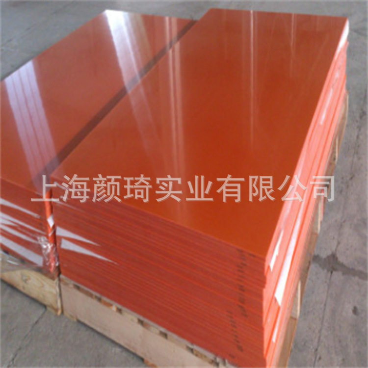 厂家直供 黑色 红色 橘红色 电木  电木板 防静电电木板 ESD绝缘